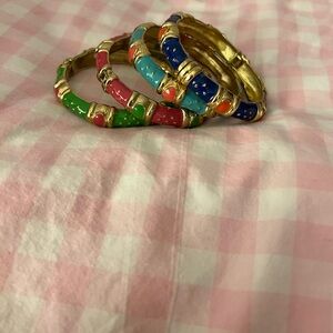 Formash Colorful Enamel Bangle Set